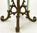 Vtg Painted Cast Iron Standing Cigarette Ashtray - 6