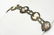 Vintage Sterling & Marcasite Cameo Panel Bracelet - 2