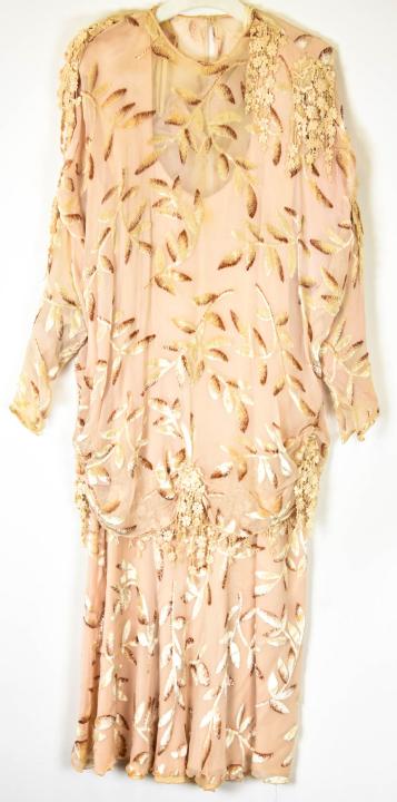 Vintage Designer Embroidered Evening Gown (1 of 5)