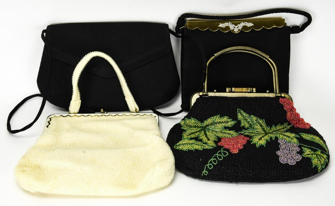 Lot of 4 Vintage Evening Bags Including Givenchy (1 of 5)