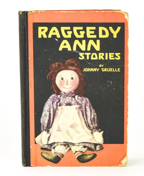 Antique Copyright Date 1918 Raggedy Ann Book (1 of 9)