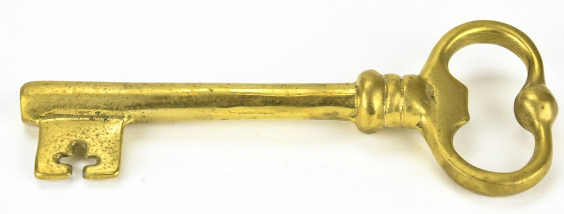 Large Scale Brass Skeleton Key Bottle Opener (1 of 6)