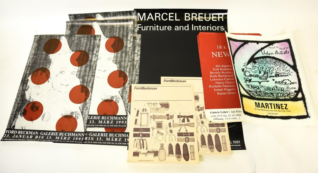 Collection Exhibition Gallery Posters C 1980's (1 of 6)