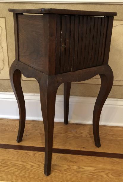 Antique French Country Carved Small Cabinet (1 of 5)