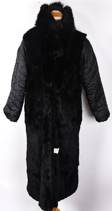 Neiman Marcus Rabbit & Mink Lined Trench Coat (1 of 8)