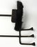 Pair Long Handled Wrought Iron Fireplace Tools - 2