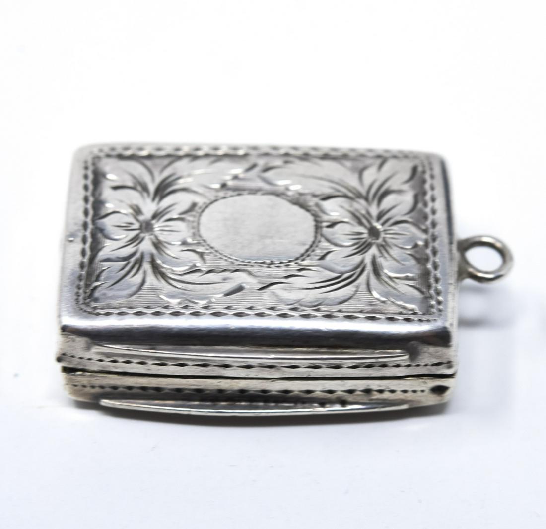 Antique C 1827 Edward Smith Sterling Vinaigrette (1 of 8)