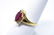 Vintage 10kt Yellow Gold Diamond & Ruby Ring - 2