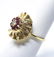 Estate 14kt Yellow Gold Ruby & Diamond Ring - 2