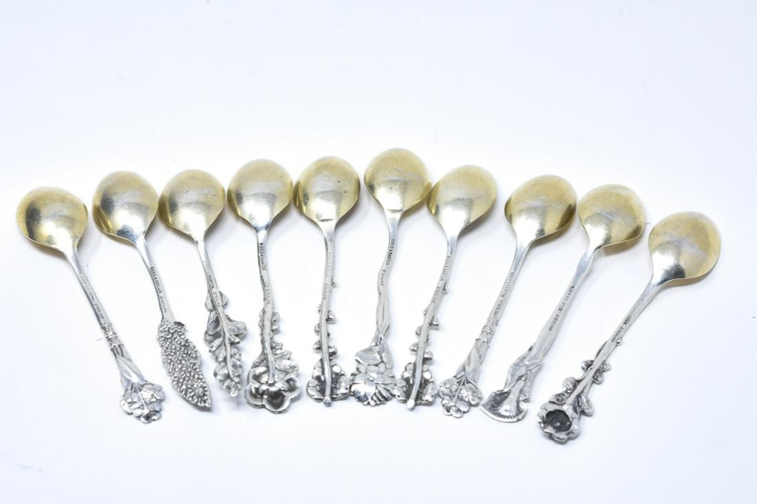Reed & Barton Floral Sterling Demitasse Spoons (1 of 7)