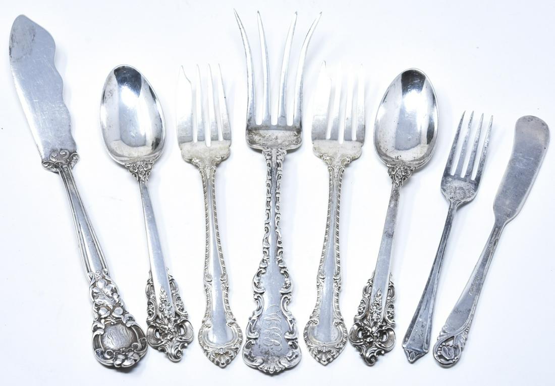 Antique Sterling Silver Flatware & Serving Pieces (1 of 7)