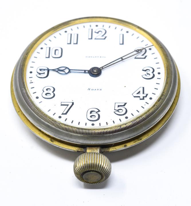 Antique Art Deco Style Tiffany & Co Travel Clock (1 of 7)