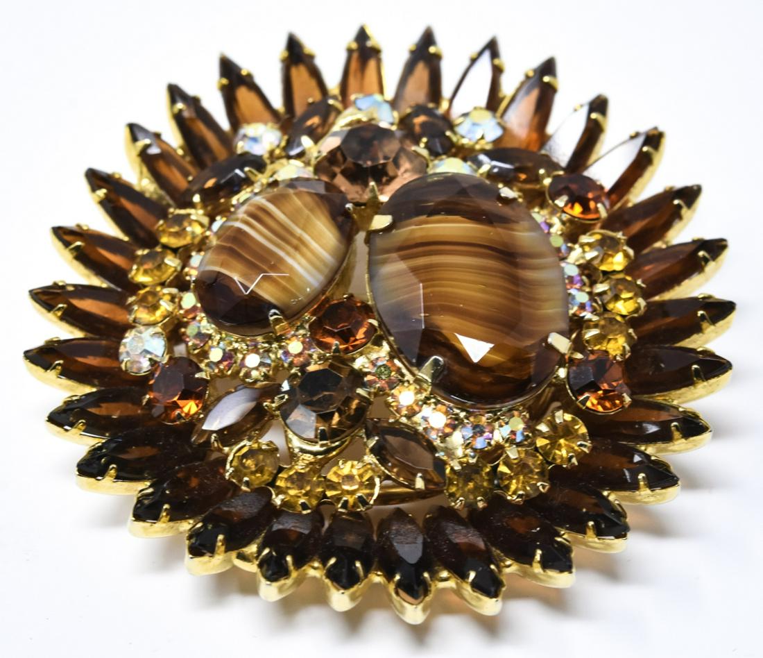 Huge Vintage Costume Jewelry Statement Brooch (1 of 6)
