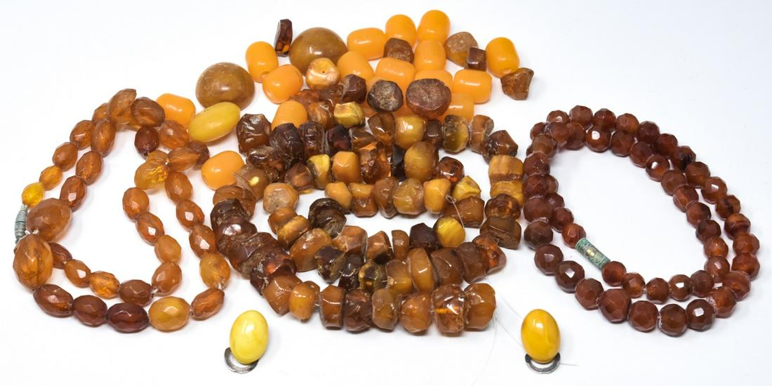 Collection of Amber Beads & Necklaces (1 of 6)