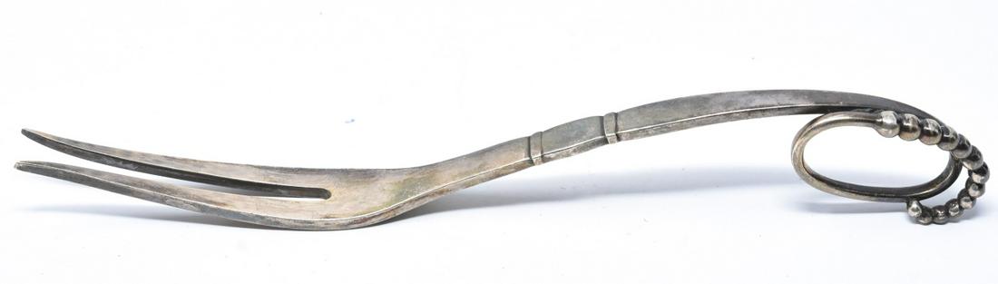 Vintage Georg Jensen Sterling Silver Serving Fork (1 of 7)