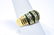 Estate 14kt Yellow Gold Emerald & Diamond Ring - 3