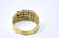 Estate 14kt Yellow Gold Emerald & Diamond Ring - 4