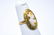 Vintage 14k Yellow Gold & Natural Shell Cameo Ring - 3