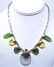 Handmade Artisan Sterling & Seaglass Necklace