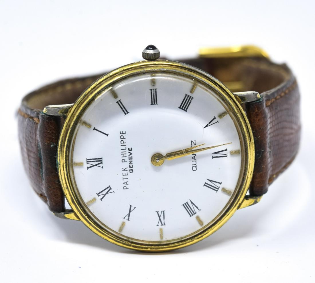 Vintage Men's Patek Philippe Quartz Wrist Watch