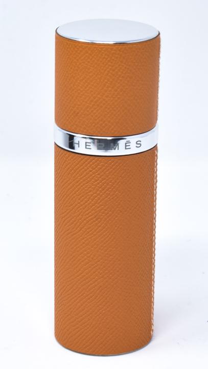 Hermes Paris Iconic Orange Flask w Original Box (1 of 6)