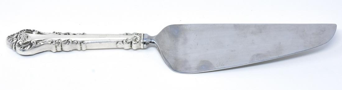 Sterling Silver Cake Server w Ornate Handle (1 of 6)
