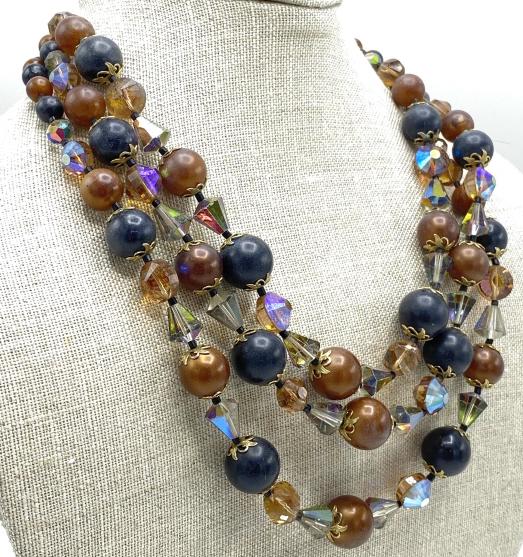 Vintage Vendome Costume Beaded Necklace (1 of 5)