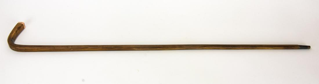 Antique 14kt Rose Gold Hand Carved Cane (1 of 6)