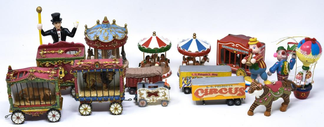 Collection of Vintage Circus Theme Novelty Toys (1 of 5)