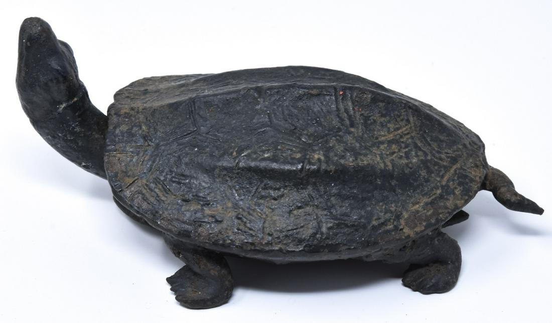 Japanese Powder Coated Cast Iron Turtle Door Stop (1 of 6)