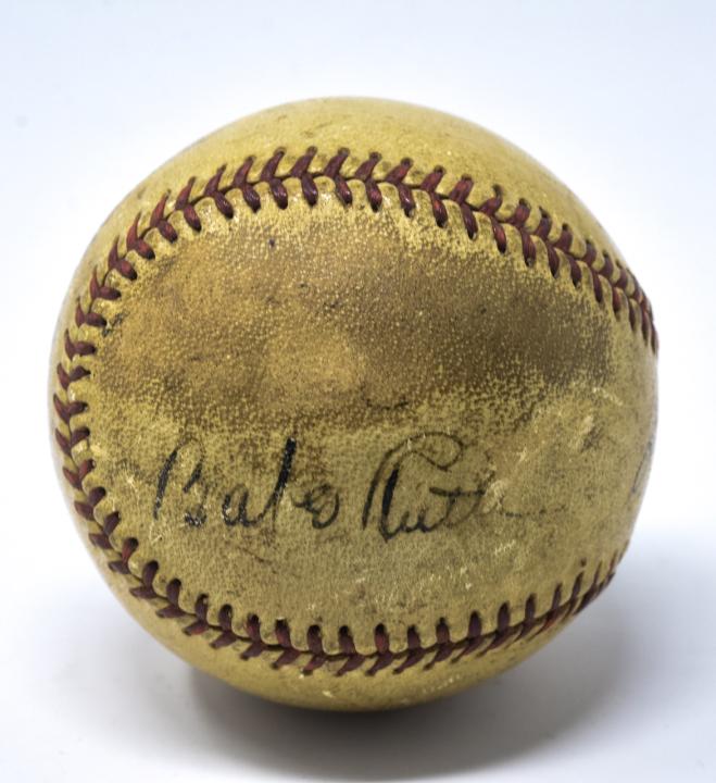 Brooklyn Dodgers Babe Ruth Autographed Baseball (1 of 8)