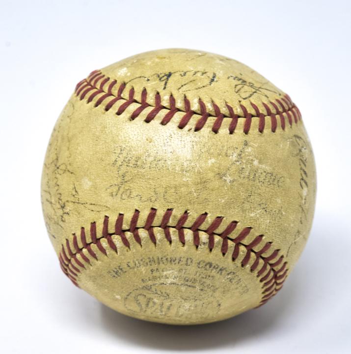 1941 New York Giants Team Signed Baseball (1 of 9)