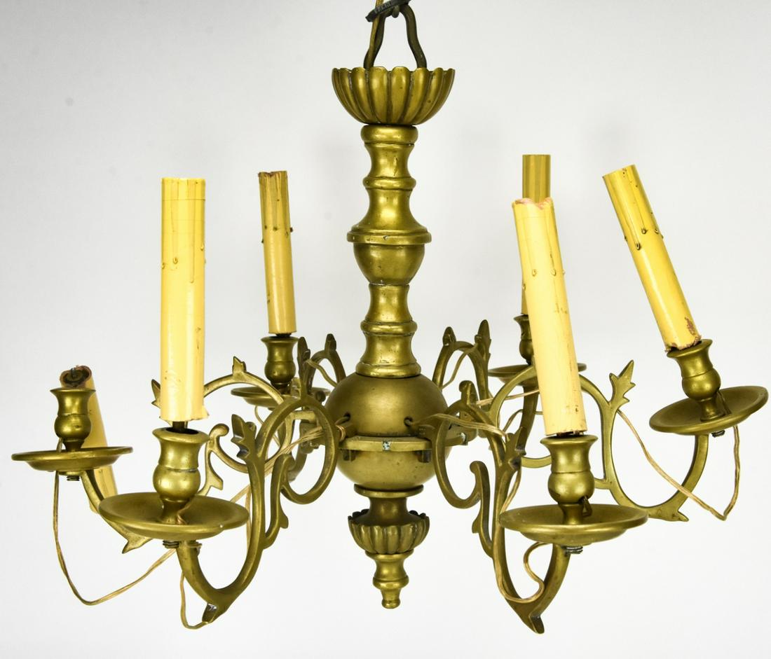 Vintage Brass Chandelier (1 of 6)