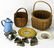Collection of Antique Decorative Items & Serveware