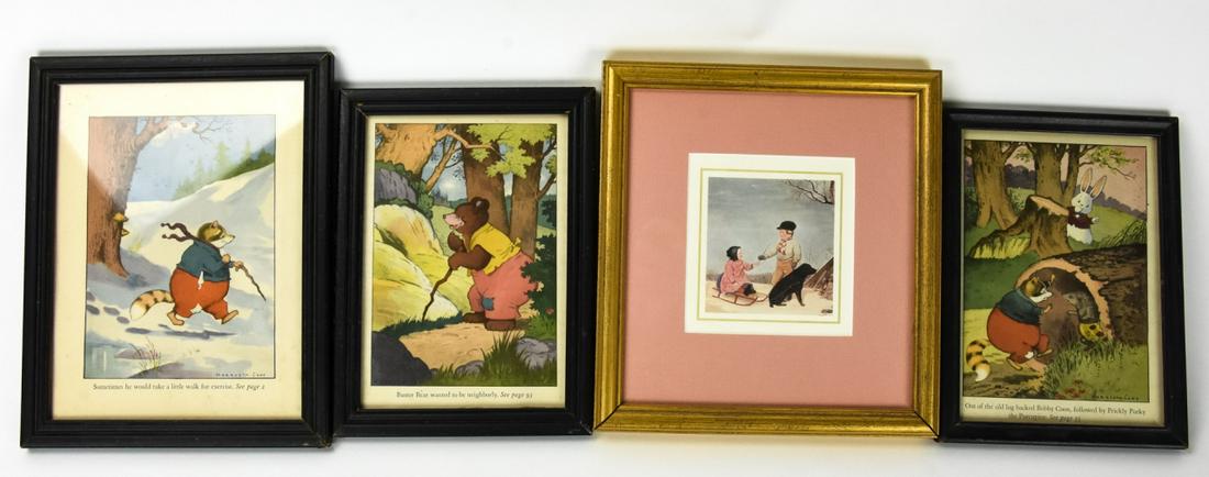 4 Framed Children's Book Illustration Prints (1 of 5)
