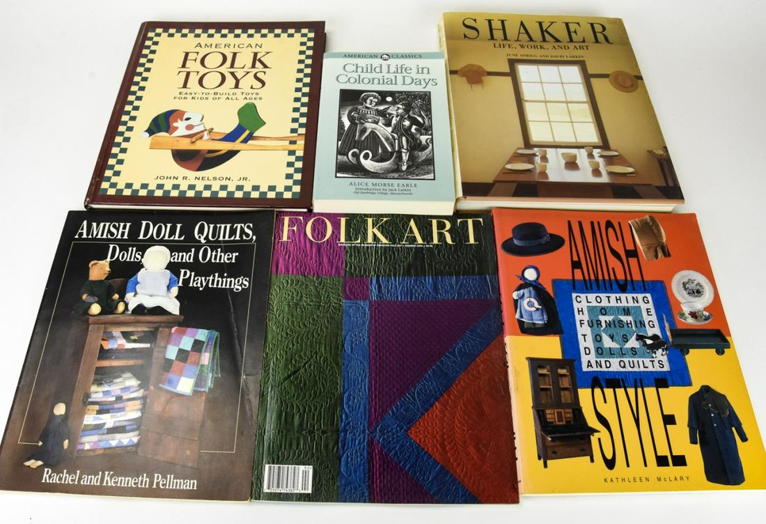 Amish & Folk Art Theme Coffee Table Reference Book (1 of 7)