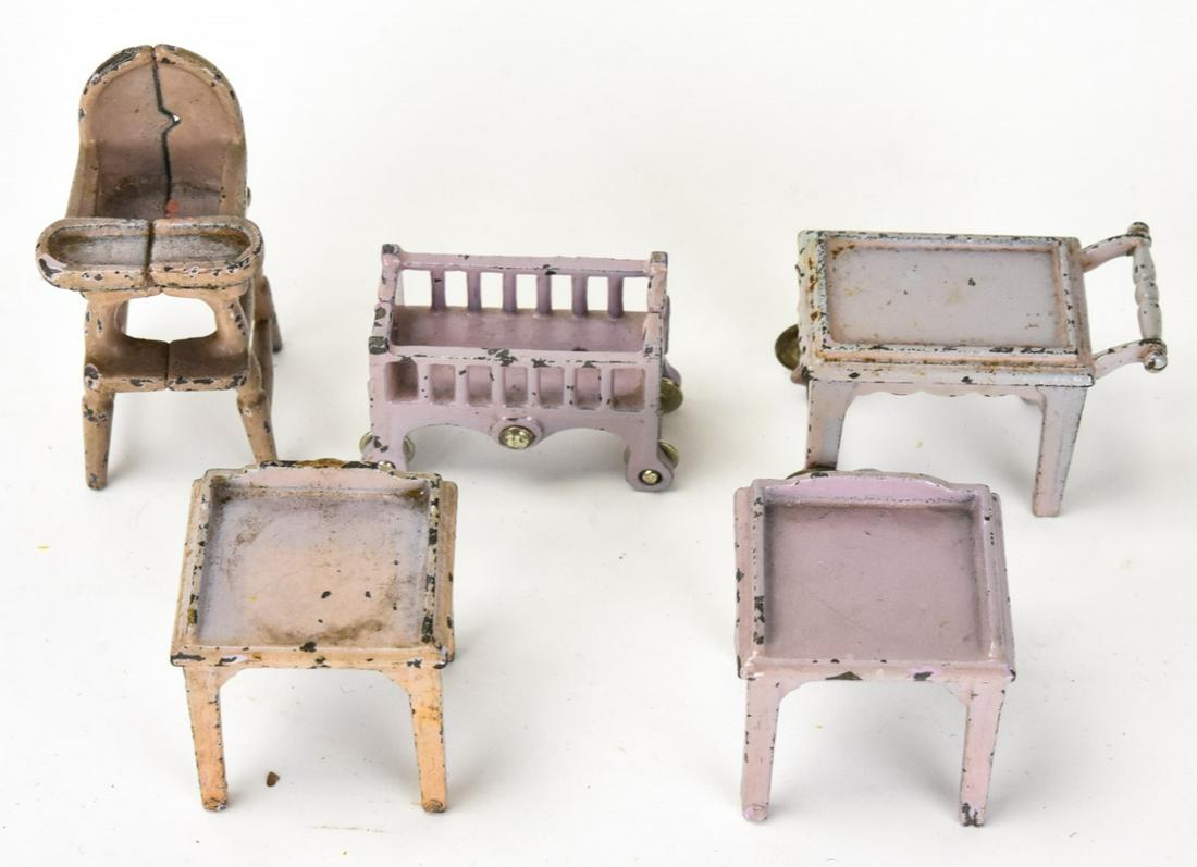 metal dollhouse furniture
