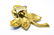 Vintage Coro C 1930s En Tremblant Flower Brooch - 4