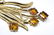 Large Vintage C 1940s Retro Coro Floral Brooch - 2