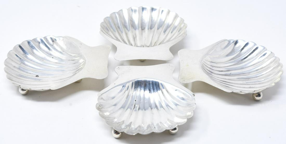 Four Sterling Silver Shell Form Serving Dishes (1 of 6)