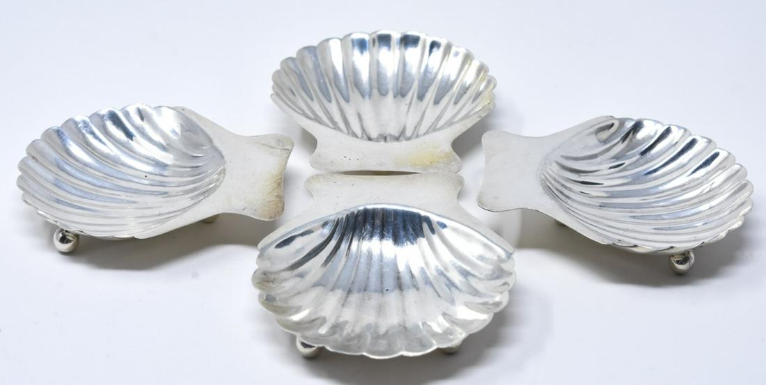 Four Sterling Silver Shell Form Serving Dishes (1 of 6)