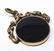Antique 19th C Black Onyx Solider Intaglio Pendant - 5