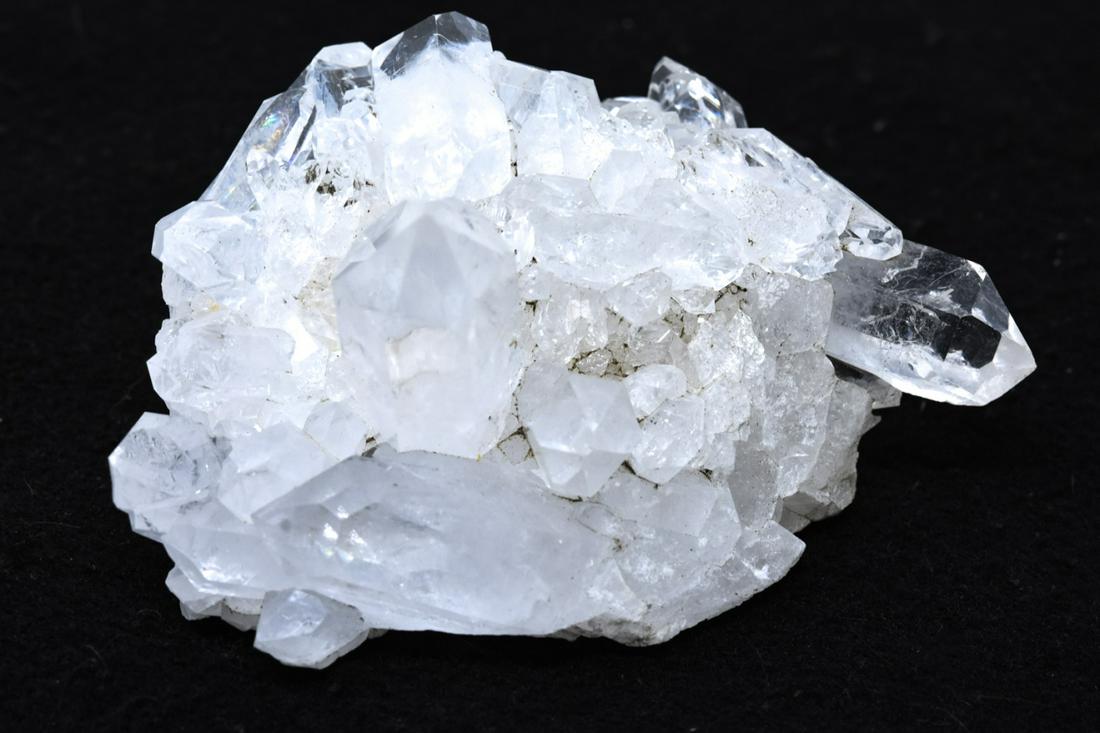 Natural Specimen Quartz Crystal Cluster w Points (1 of 7)
