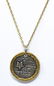 Vintage Sterling 14kt Gold & Diamond Necklace