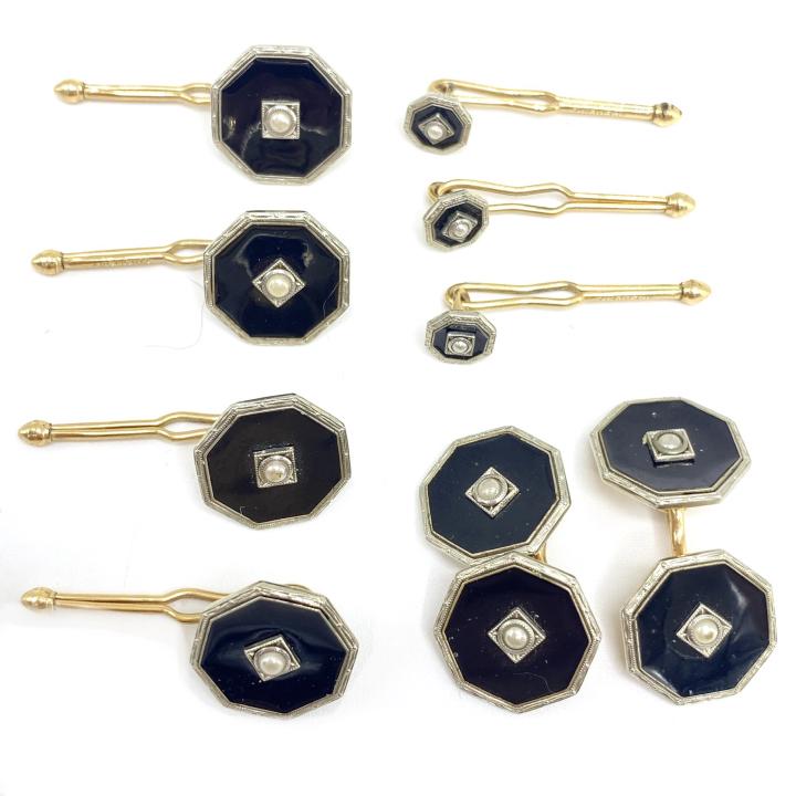KREMENTZ Cufflink & Button Stud Set (1 of 4)