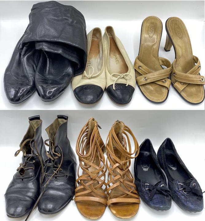 Lot of Designer Shoes / Boots incl Chanel Tods (1 of 1)