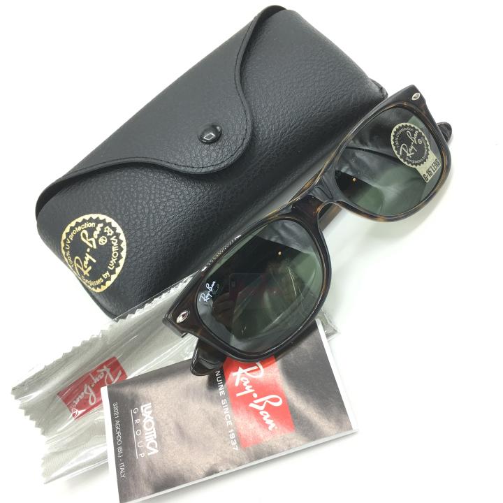 New Ray Ban Wayfarer 902 Brown Sunglasses NIB (1 of 6)