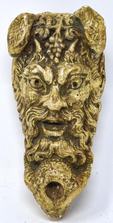 Plaster Cast Statue of the Head of Bacchus (1 of 6)