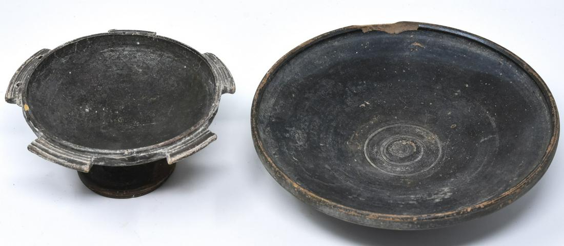 Two Antique Roman / Etruscan Pottery Bowls (1 of 9)