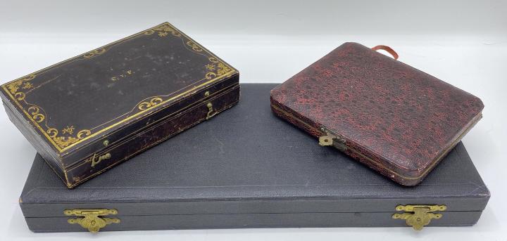 Lot of 3 Antique Silver Boxes (1 of 3)